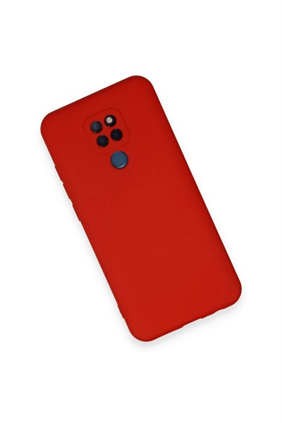 Mey İthalat®  General Mobile GM 20 Kılıf Nano içi Kadife Silikon - Kırmızı