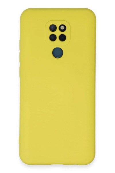Mey İthalat®  General Mobile GM 20 Kılıf Nano içi Kadife Silikon - Sarı