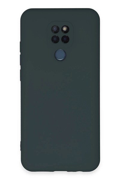 Mey İthalat®  General Mobile GM 20 Kılıf Nano içi Kadife Silikon - Koyu Yeşil