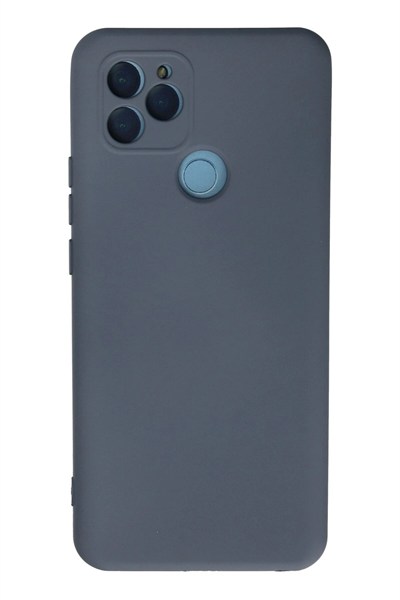 Mey İthalat®  General Mobile GM 21 Kılıf Nano içi Kadife Silikon - Gri