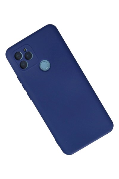 Mey İthalat®  General Mobile GM 21 Kılıf Nano içi Kadife Silikon - Lacivert