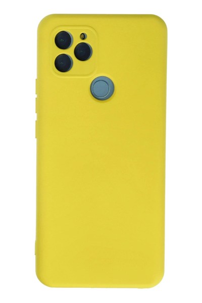 Mey İthalat®  General Mobile GM 21 Kılıf Nano içi Kadife Silikon - Sarı