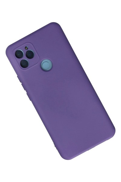 Mey İthalat®  General Mobile GM 21 Kılıf Nano içi Kadife Silikon - Mor