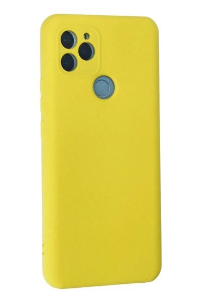 Mey İthalat®  General Mobile GM 21 Kılıf Nano içi Kadife Silikon - Sarı