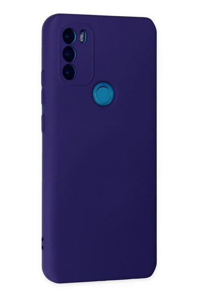 Mey İthalat®  General Mobile GM 21 Plus Kılıf Nano içi Kadife Silikon - Mor