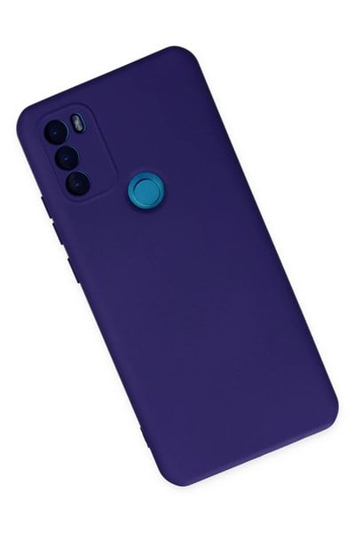 Mey İthalat®  General Mobile GM 21 Plus Kılıf Nano içi Kadife Silikon - Mor
