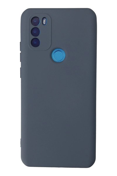 Mey İthalat®  General Mobile GM 21 Plus Kılıf Nano içi Kadife Silikon - Gri