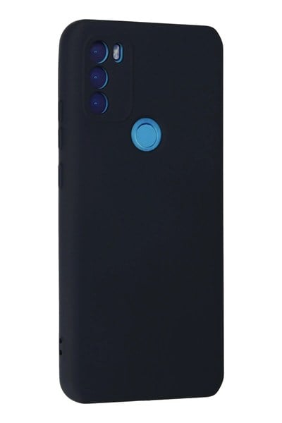 Mey İthalat®  General Mobile GM 21 Plus Kılıf Nano içi Kadife Silikon - Lacivert