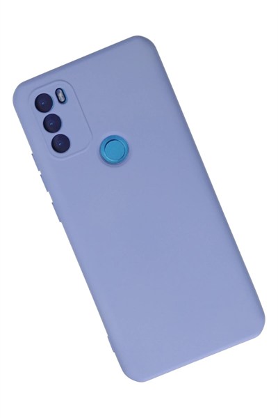 Mey İthalat®  General Mobile GM 21 Plus Kılıf Nano içi Kadife Silikon - Lila
