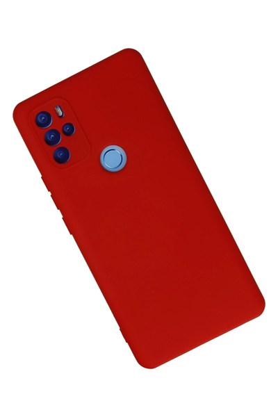 Mey İthalat®  General Mobile GM 21 Pro Kılıf Nano içi Kadife Silikon - Kırmızı