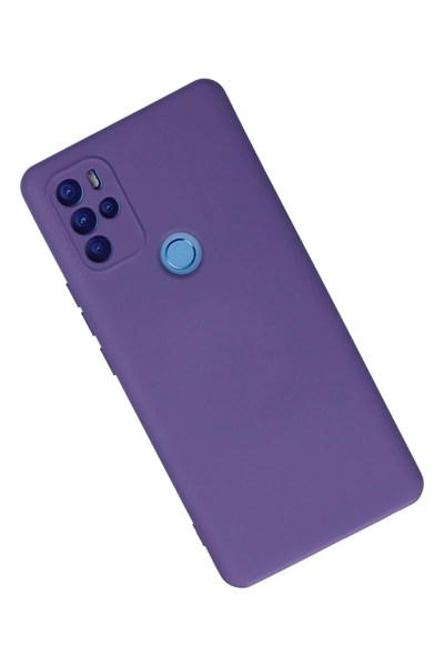 Mey İthalat®  General Mobile GM 21 Pro Kılıf Nano içi Kadife Silikon - Mor