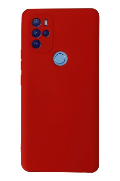 Mey İthalat®  General Mobile GM 21 Pro Kılıf Nano içi Kadife Silikon - Kırmızı