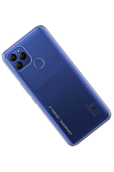 Mey İthalat®  General Mobile GM 22 Kılıf Lüx Şeffaf Silikon