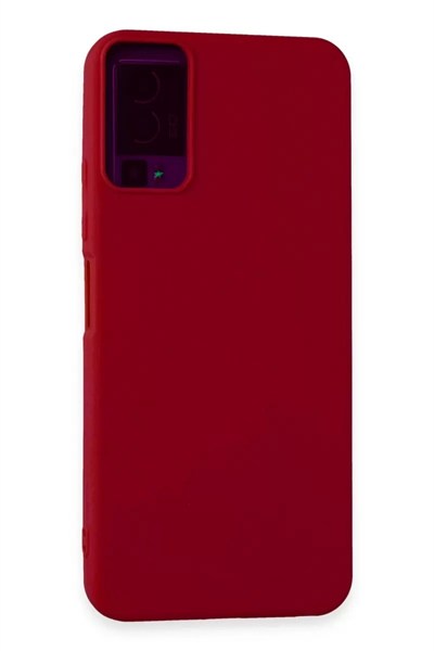 Mey İthalat®  General Mobile GM 23 Kılıf First Silikon - Kırmızı