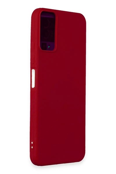 Mey İthalat®  General Mobile GM 23 Kılıf First Silikon - Kırmızı