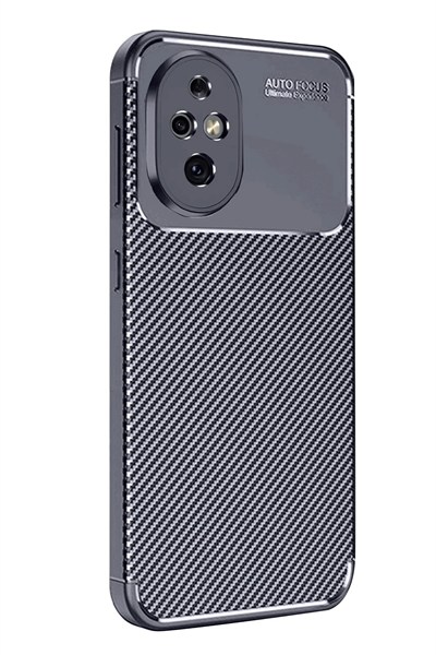 Mey İthalat®  Honor 200 Kılıf Auto Focus Karbon Kapak - Lacivert