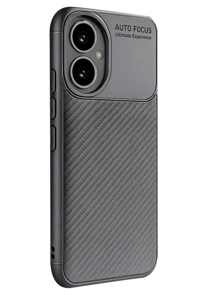 Mey İthalat®  Honor 400 Kılıf Auto Focus Karbon Kapak - Gri