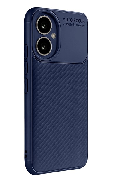 Mey İthalat®  Honor 400 Kılıf Auto Focus Karbon Kapak - Lacivert