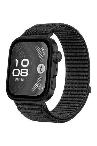 Mey İthalat®  Huawei Fit 4 Braid Kordon - Siyah