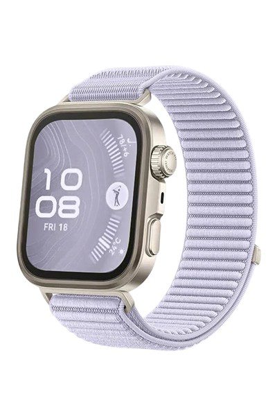 Mey İthalat®  Huawei Fit 4 Braid Kordon - Lila