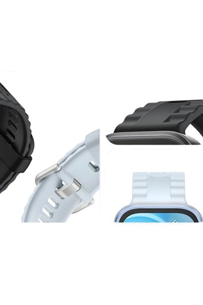 Mey İthalat®  Huawei Fit 4 Nova Silikon Kordon - Kırmızı