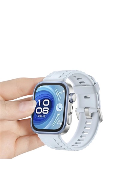 Mey İthalat®  Huawei Fit 4 Nova Silikon Kordon - Gri