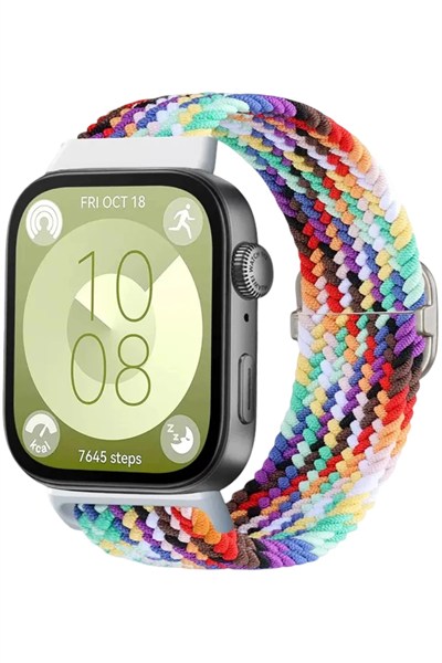 Mey İthalat®  Huawei Fit 4 Star Kordon - Gökkuşağı 2