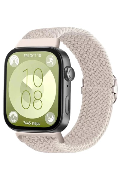 Mey İthalat®  Huawei Fit 4 Star Kordon - Bej