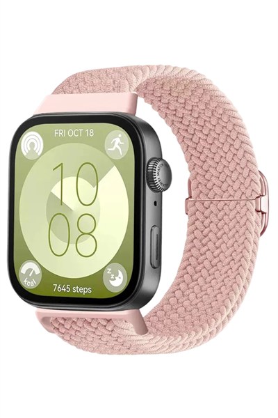 Mey İthalat®  Huawei Fit 4 Star Kordon - Pudra