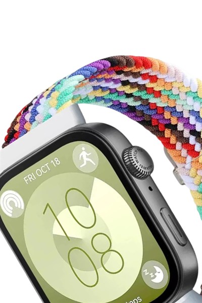 Mey İthalat®  Huawei Fit 4 Star Kordon - Gökkuşağı 2