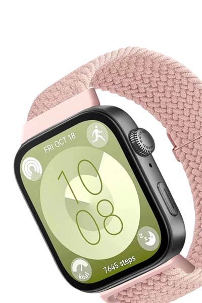 Mey İthalat®  Huawei Fit 4 Star Kordon - Pudra