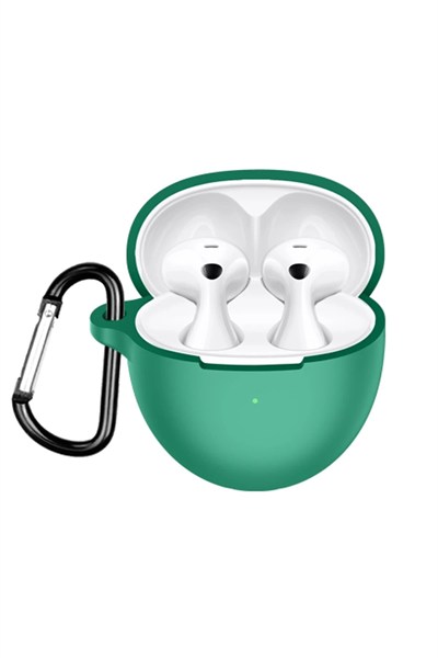 Mey İthalat®  Huawei FreeBuds 6 Hang Kılıf - Pudra