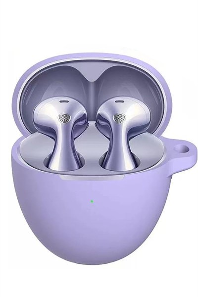 Mey İthalat®  Huawei FreeBuds 6 Hang Kılıf - Bej
