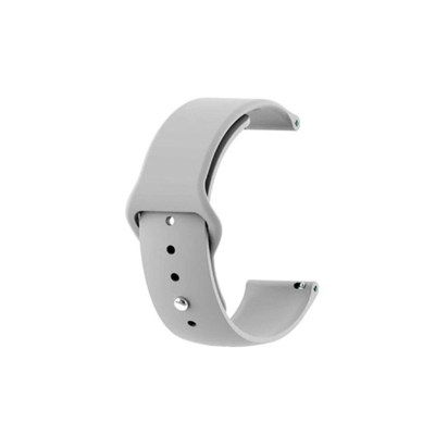 Mey İthalat®  Huawei GT4 41mm 18mm Klasik Kordon - Açık Gri