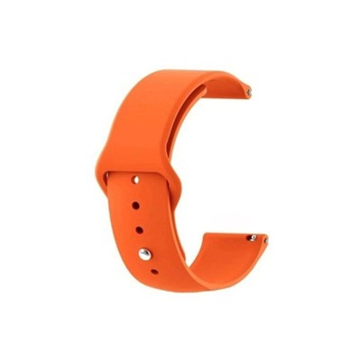 Mey İthalat®  Huawei GT4 41mm 18mm Klasik Kordon - Turuncu