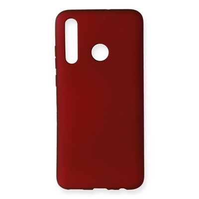 Mey İthalat®  Huawei Honor 20 Lite Kılıf First Silikon - Bordo