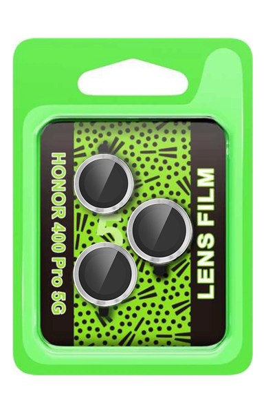 Mey İthalat®  Huawei Honor 400 Pro 5G Raze Metal Kamera Lens - Gümüş