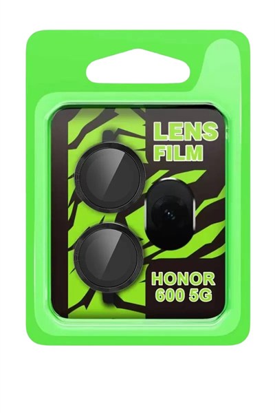 Mey İthalat®  Huawei Honor 600 Raze Metal Kamera Lens - Siyah