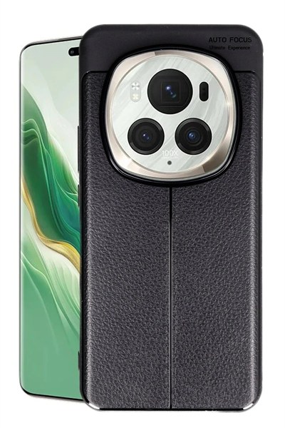 Mey İthalat®  Huawei Honor Magic 6 Pro Kılıf Auto Focus Kapak - Siyah
