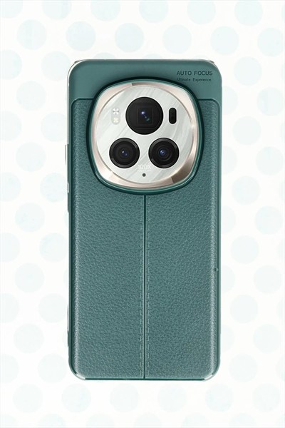 Mey İthalat®  Huawei Honor Magic 6 Pro Kılıf Auto Focus Kapak - Koyu Yeşil