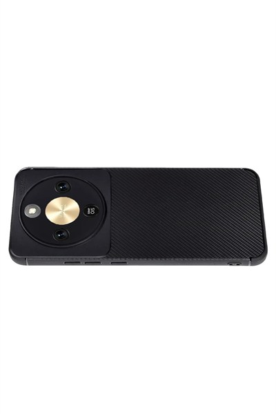 Mey İthalat®  Huawei Honor Magic 8 Lite Auto Focus Karbon Kapak - Siyah