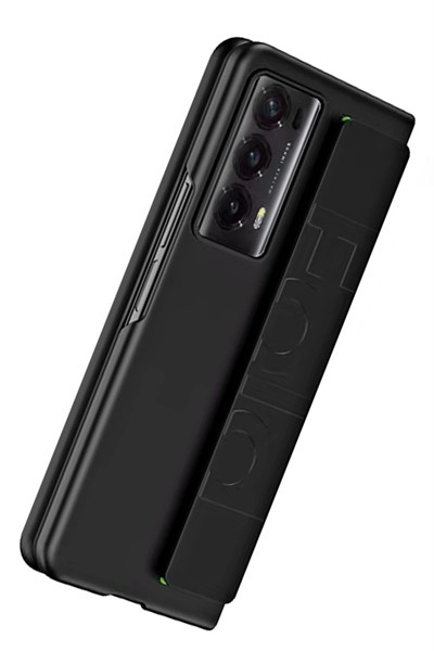 Mey İthalat®  Huawei Honor Magic V2 Kılıf Data Kapak - Siyah