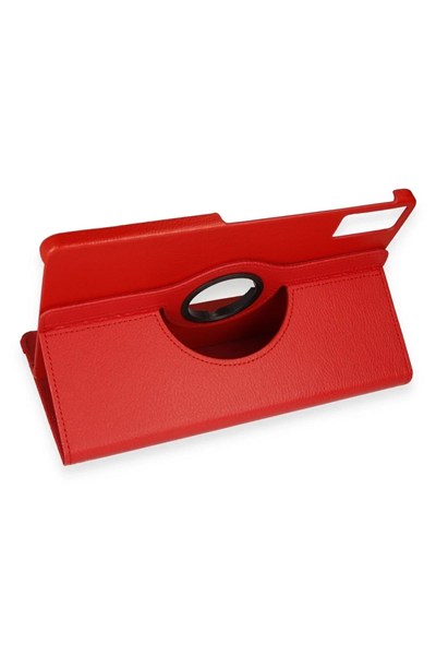 Mey İthalat®  Huawei Honor Pad 10 12.1 Kılıf 360 Tablet Deri Kılıf - Kırmızı