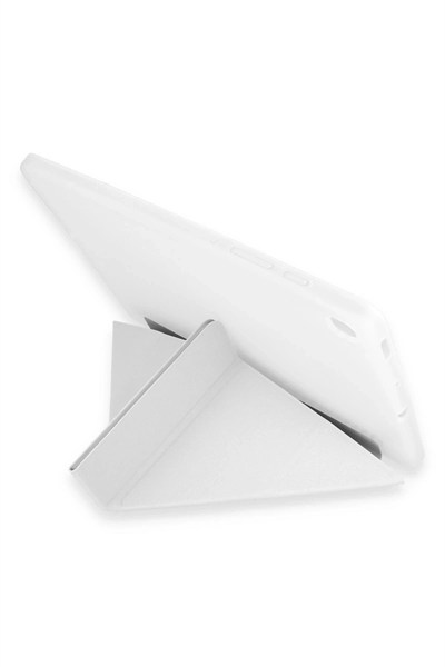 Mey İthalat®  Huawei Honor Pad 9 Kılıf Kalemlikli Mars Tablet Kılıfı - Gri