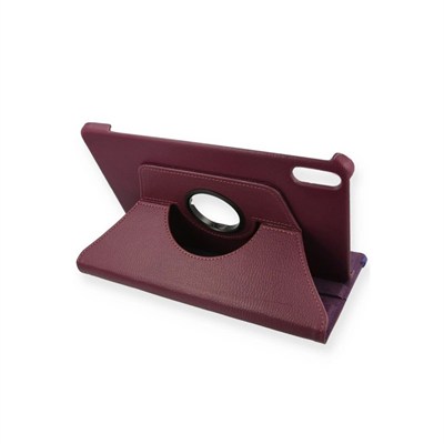 Mey İthalat®  Huawei Honor Pad V9 Kılıf 360 Tablet Deri Kılıf - Mürdüm