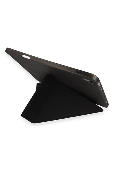 Mey İthalat®  Huawei Honor Pad V9 Kılıf Kalemlikli Mars Tablet Kılıfı - Siyah