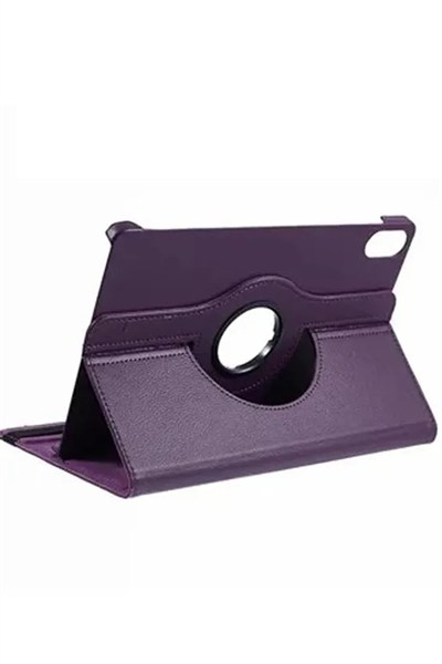 Mey İthalat®  Huawei Honor Pad X8A Kılıf 360 Tablet Deri Kılıf - Mürdüm