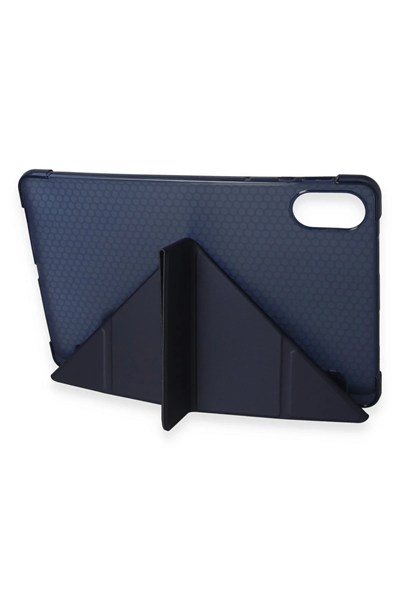 Mey İthalat®  Huawei Honor Pad X9 11.5 Kılıf Kalemlikli Mars Tablet Kılıfı - Lacivert