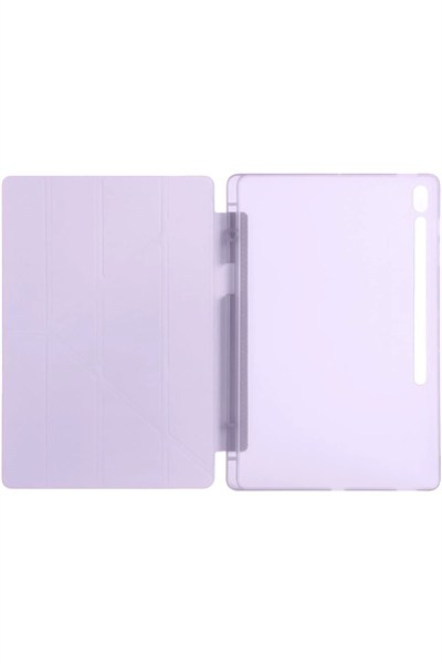 Mey İthalat®  Huawei Honor Pad X9 11.5 Kılıf Kalemlikli Mars Tablet Kılıfı - Lavender