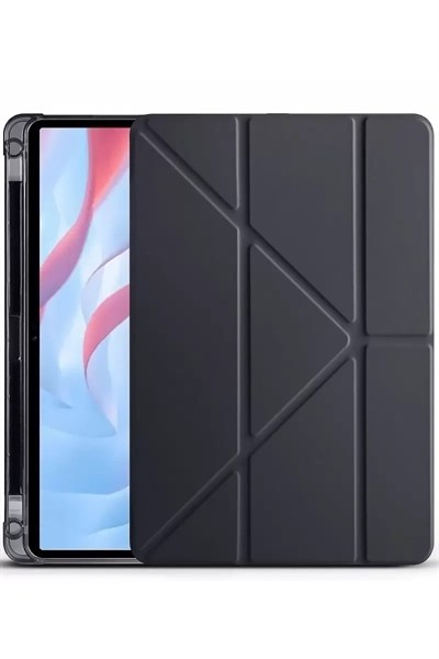 Mey İthalat®  Huawei Honor Pad X9A Kalemlikli Mars Tablet Kılıfı - Siyah